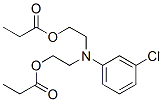 CAS 登录号：73862-13-2， 3-氯-N,N-二(2-(丙酰氧基)乙基)苯胺