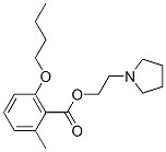 CAS#: 73909-18-9， 2-Pyrrolidin-1-Ylethyl 2-Butoxy-6-Methylbenzoate