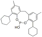 CAS#: 73912-21-7, 4,8-Dicyclohexyl-6-Hydroxy-2,10-Dimethyl-12H-Dibenzo(d,g)(1,3,2)Dioxaphosphocin