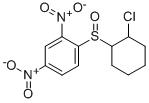 CAS#: 73927-20-5， 1-(2-Chlorocyclohexyl)Sulfinyl-2,4-Dinitrobenzene