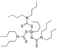 CAS#: 73927-88-5， Butyltris(Dibutyldithiocarbamato)Stannane