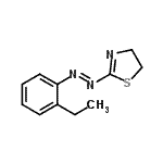 CAS 登录号：739315-93-6， 2-[(E)-(2-乙基苯基)偶氮]-4,5-二氢-1,3-噻唑