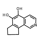 CAS 登录号：739320-29-7， 8,9-二氢-7H-环戊二烯并[h]异喹啉-5,6-二醇