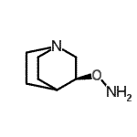 CAS 登录号：739343-64-7， (3S)-3-(氨基氧基)奎宁环