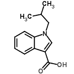 CAS#: 739365-10-7， 1-Isobutyl-1H-indole-3-carboxylic acid