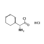 CAS 登录号：74009-52-2， (2R)-氨基(1,3-环己二烯-1-基)乙酰基氯化物盐酸盐(1:1)