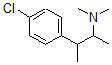CAS 登录号：74051-06-2， 3-(4-氯苯基)-N,N-二甲基丁烷-2-胺
