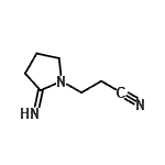 CAS 登录号：740770-61-0， 3-(2-亚氨基-1-吡咯烷基)丙腈