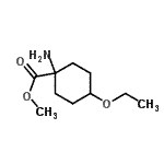CAS 登录号：741243-15-2， 甲基1-氨基-4-乙氧基环己甲酸酯
