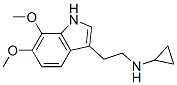 CAS#: 74126-27-5， N-[2-(6,7-Dimethoxy-1H-Indol-3-Yl)Ethyl]Cyclopropanamine
