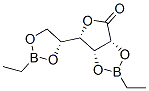 CAS 登录号：74128-60-2， 2-乙基-6-(2-乙基-1,3,2-二氧杂环戊硼烷-4-基)-6,6a-二氢-3aH-呋喃并[4,3-d][1,3,2]二氧杂硼环戊烷-4-酮