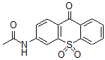 CAS 登录号：74134-16-0， N-(9,10,10-三氧代噻吨-3-基)乙酰胺