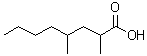 CAS 登录号：7414-45-1， 2,4-二甲基辛酸