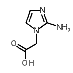 CAS 登录号：74141-18-7， (2-氨基-1H-咪唑-1-基)乙酸