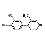 CAS 登录号：741623-84-7， 4-(5-甲基-1,4-二氢-4-嘧啶基)-1,2-苯二酚