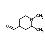 CAS 登录号：74169-82-7， 1,2-二甲基-4-哌啶甲醛