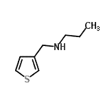 CAS 登录号：741698-78-2， N-(3-噻吩基甲基)-1-丙胺