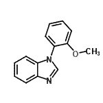 CAS 登录号：741731-40-8， 1-(2-甲氧基苯基)-1H-苯并咪唑