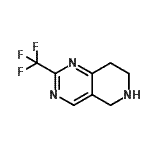 CAS#: 741737-16-6， 2-(Trifluoromethyl)-5,6,7,8-tetrahydropyrido[4,3-d]pyrimidine