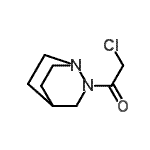 CAS 登录号：741997-48-8， 2-氯-1-(1,2-二氮杂双环[2.2.2]辛-2-基)乙酮