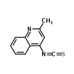 CAS 登录号：742060-73-7， 4-异硫氰酸基-2-甲基喹啉