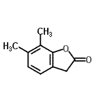 CAS 登录号：742079-99-8， 6,7-二甲基-1-苯并呋喃-2(3H)-酮