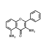 CAS 登录号：742097-96-7， 3,5-二氨基-2-苯基-4H-苯并吡喃-4-酮
