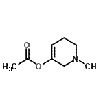 CAS#: 742634-42-0， 1-Methyl-1,2,5,6-tetrahydro-3-pyridinyl acetate