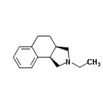 CAS 登录号：742642-42-8， (3aR,9bR)-2-乙基-2,3,3a,4,5,9b-六氢-1H-苯并[e]异吲哚