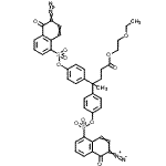 CAS 登录号：74276-41-8， 2-乙氧基乙基4,4-二(4-{[(6-重氮基-5-氧代-5,6-二氢-1-萘基)磺酰基]氧基}苯基)戊酸酯