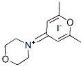 CAS 登录号：74332-96-0， 4-(2,6-二甲基吡喃-4-亚基)吗啉-4-鎓碘化物