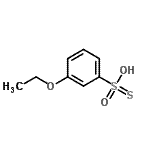 CAS 登录号：743375-06-6， 3-乙氧基硫代苯磺S-酸