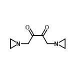 CAS 登录号：743379-22-8， 1,4-二(1-氮丙啶基)-2,3-丁烷二酮