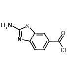 CAS 登录号：743384-25-0， 2-氨基-1,3-苯并噻唑-6-甲酰氯