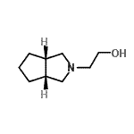 CAS 登录号：743438-33-7， 2-[(3aR,6aS)-六氢环戊并[c]吡咯-2(1H)-基]乙醇