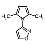 CAS#: 743456-86-2， 3-(2,5-Dimethyl-1H-pyrrol-1-yl)-1,2-oxazole