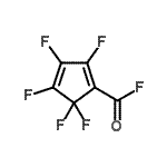 CAS 登录号：74415-71-7， 2,3,4,5,5-五氟-1,3-环戊二烯-1-羰基氟化物