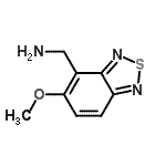 CAS 登录号：744157-61-7， 1-(5-甲氧基-2,1,3-苯并噻二唑-4-基)甲胺
