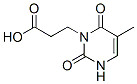 CAS 登录号：74423-09-9， 3-(5-甲基-2,6-二氧代-3H-嘧啶-1-基)丙酸