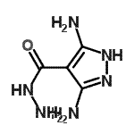 CAS 登录号：74440-35-0， 3,5-二氨基-1H-吡唑-4-甲酰肼