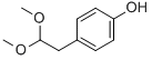 CAS 登录号：74447-40-8， 4-(2,2-二甲氧基乙基)-苯酚