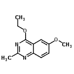 CAS 登录号：744995-79-7， 4-乙氧基-6-甲氧基-2-甲基喹唑啉