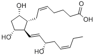 CAS 登录号：745-64-2， (5Z,9A,11A,13E,15S,17Z)-9,11,15-三羟基-前列腺-5,13,17-三烯-1-酸