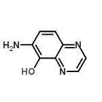 CAS 登录号：745048-90-2， 6-氨基-5-喹喔啉醇