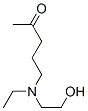 CAS 登录号：74509-79-8， 5-(乙基-(2-羟基乙基)氨基)戊烷-2-酮