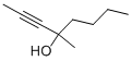 structure of CAS# 74514-59-3, 4-Methyl-2-Octyn-4-Ol;4-Methyl-2-Octyn-4-Ol;Sbb009080