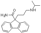 CAS#: 74517-78-5， 9-[3-[(1-Methylethyl)Amino]Propyl]-Fluorene-9-Carboxamide