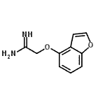 CAS 登录号：745728-55-6， 2-(1-苯并呋喃-4-基氧基)乙脒
