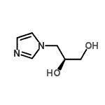 CAS 登录号：745741-85-9， (2S)-3-(1H-咪唑-1-基)-1,2-丙烷二醇