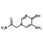 CAS 登录号：745744-52-9， 2-(5-氨基-4-亚氨基-1(4H)-嘧啶基)乙酰胺